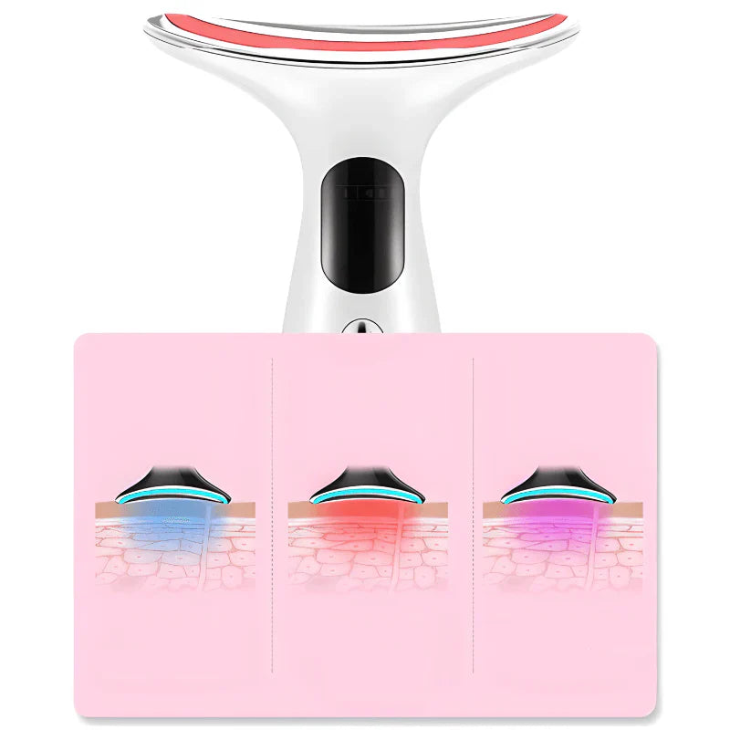 Aparat za Zatezanje lica i Vrata+POKLON 2 Kreme Kolagena