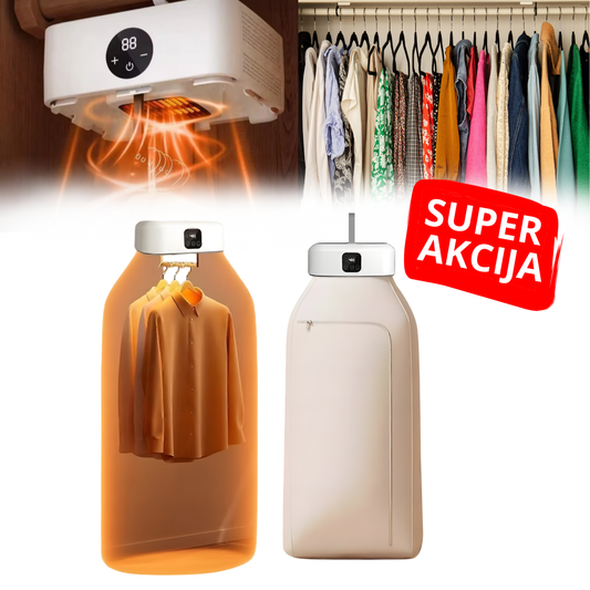 2 u 1 sušilica i ispravljač za odeću