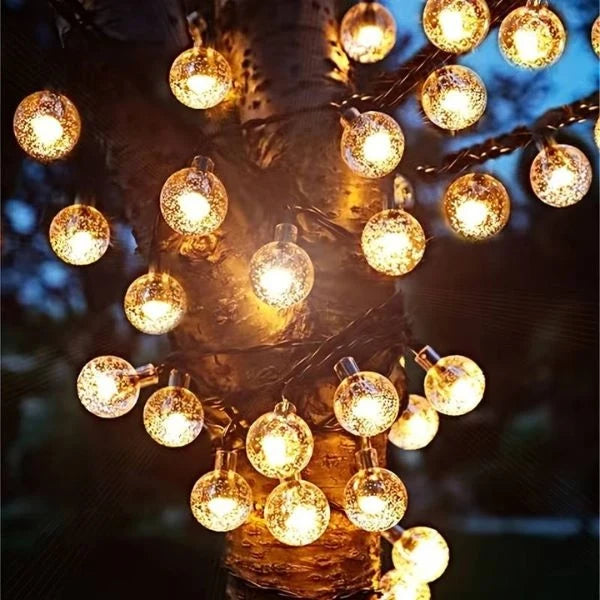 Solarne LED Lampice 5m – Dekorativna Rasveta bez Kablova