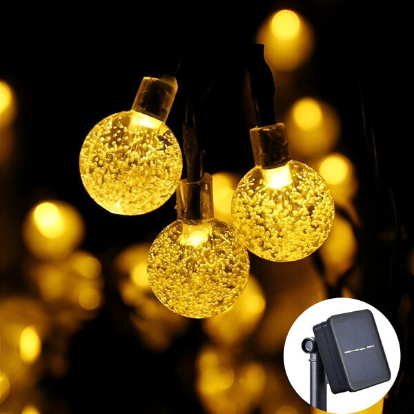 Solarne LED Lampice 5m – Dekorativna Rasveta bez Kablova