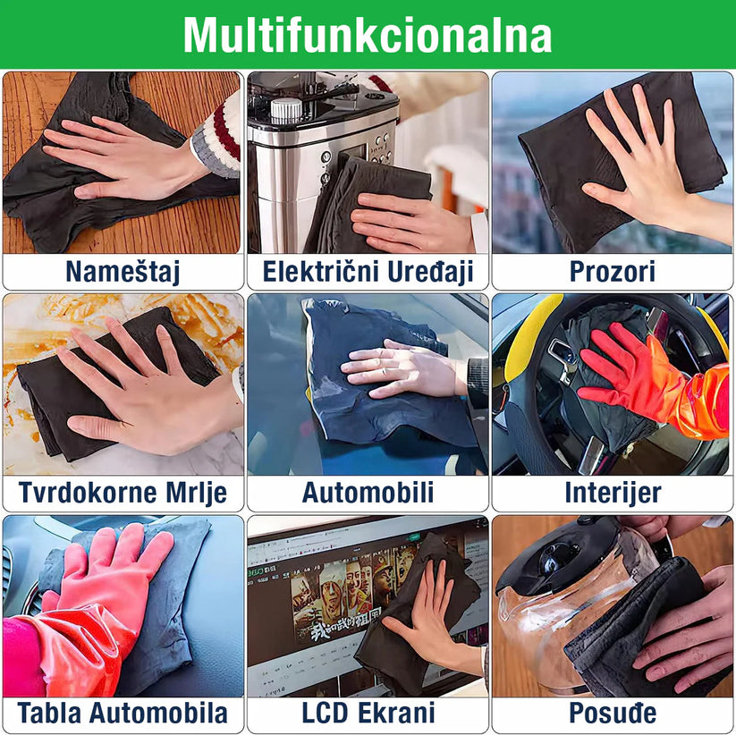 PREMIUM Krpe Od Mikrofibera (set od 5 Komada + 5 POKLON)